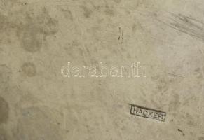 cca 1900 4 db bólé kóstoló csésze, Hacker jelzéssel d:11 cm