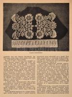 cca 1940 Undi Mária: Magyar kincsesláda. Művészi, eredeti rajz- és hímzésminták gyűjteménye. VI-VII....