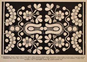 cca 1940 Undi Mária: Magyar kincsesláda. Művészi, eredeti rajz- és hímzésminták gyűjteménye. VI-VII....