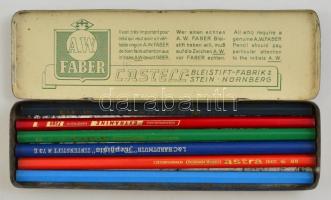 Faber Castell fém dobozban csehszlovák ceruzák