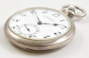 Ezüst Doxa zsebóra, szép, működő állapotban / Silver pocket watch