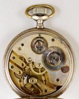 Johann Jorgo Wien, duplafedeles ezüst zsebóra szép, működő állapotban / Silver pocket watch