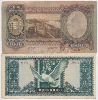 1943. 1000P + 1945. 10.000.000P T:III