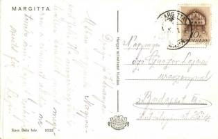 1940 Margitta, Marghita; országzászló avatási ünnepség. Sass Béla felvétele / Hungarian flag inaugur...