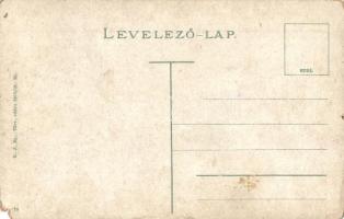 Párkány, Stúrovó, Gockern; Rákóczi út, húscsarnok, Ifj. Schiller Lipót üzlete / street view with mea...