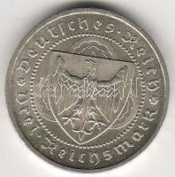 D.Reich/Weimarer Rep/W.v.d.Vogelweide, 1930A, 3 M, Silber, J.344, Erh.:vz /kiváló