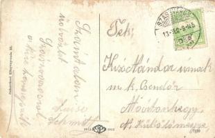 1913 Szászváros, Broos, Orastie; Református Kun kollégium / Calvinist boarding school (kopott sarkak...