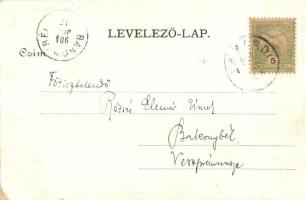 11904 Zamárdi, utcakép templommal. Kiadja Reich Farkas (EK)