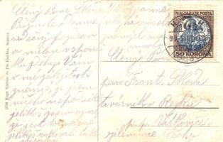 1923 Sopron, Grand Café Royal kávéház, fényképészeti műterem. Blum Náthán és fia kiadása (EK)