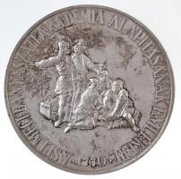 Kovács Dezső (1921-) 1970. JOHANN THADDAUS PEITHNER / A SELMECI BÁNYÁSZATI AKADÉMIA ALAPÍTÁSÁNAK EMLÉKÉRE 1770 peremen jelzett Ag emlékérem (130,5g/0.935/69,5mm) T:2 patina /  Hungary 1970. Johann Thaddäus Peithner / To the Memory of the Foundation of the Selmec Mining Academy 1770 Ag commemorative medallion with hallmark on the edge. Szign.: Dezső Kovács (130,5g/0.935/69,5mm) C:XF patina
