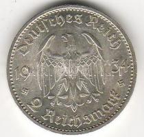 D.Reich 1934G 2M "Garnisonkirche" dátummal ezüst T:2