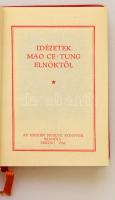 Mao Ce-Tung idézetek magyar, német és román nyelvű kiadásai:
Idézetek Mao Ce-tung elnöktől. Peking,...