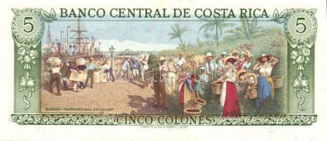 Costa Rica 1981+1989. 5C (2x) klf évszámmal T:I