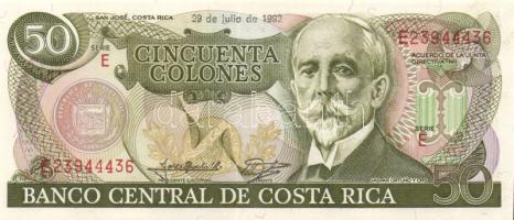 Costa Rica 1992.6.29. 50C T:I