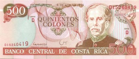 Costa Rica 1994.7.6. 500C T:I