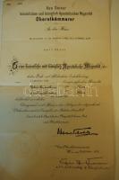 1917 Adományozólevél