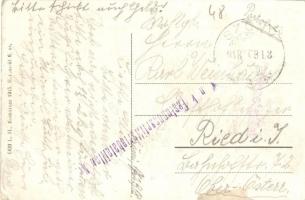 Szőny, utcakép, Lengyel József üzlete + K.u.K. Festungsartilleriebataillon (EK)