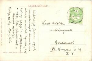 Tállya, Evangélikus templom, Kossuth Lajos keresztelési helye. W. L. Bp. 5926. Kiadja Klein Jakab (E...