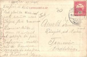 Gyopáros (Orosháza), Községi vendéglő étterme, étterem belső, pincér. W. L. Bp. 7498-56. Wigner Géza...