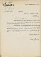 1931 Egyetértés zsidó lap Pintér Miksa aláírása