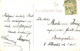 Kisbér, Báró Wenckheim Béla szobor, emlékmű. 2045. Haftl Kálmán kiadása (EK)