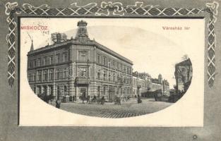 Miskolc, Városház tér, Haltenberger üzlete, Vakok Boltja. Art Nouveau