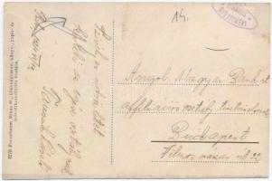 Paks, Duna parti sétány. Rosenbaum Miksa kiadása