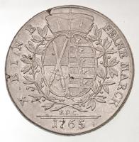 Német Államok / Szász-Albertine 1765EDC Tallér Ag "III. Frigyes Ágost" (27,72g) T:2- karc,...