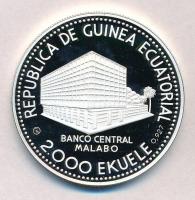 Egyenlítői-Guinea 1980. 2000E Ag "Impalák" T:PP fo.
Equatorial Guines 1980. 2000 Ekuele A...