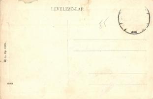 Miskolc, látkép, Giret Béla, Bendrin Béla üzlete. W. L. Bp. 6193.  (EK)