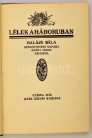 Lélek a háborúban. Balázs Béla honvédtizedes naplója Divéky József rajzaival. Gyoma, 1916, Kner Izid...