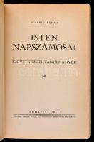 Schandl Károly: Isten napszámosai. Szövetkezeti tanulmányok. Bp., 1943, Pátria. Sérült papírkötésben