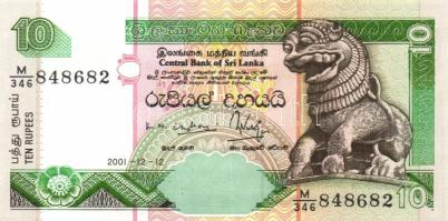 Sri Lanka 2001-2004. 10R, 20R, 50R, 100R T:I