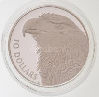 Ausztrália 1994. 10$ Ag "Ékfarkú sas" piefort, lezárt kapszulában (40,19g/0.925/34mm) T:PP...