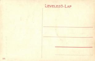 Budapest III. Óbuda, Római katolikus templom, utcakép szoborral és kúttal