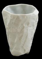 Augarten biszkvit váza, jelzett, hibátlan, eredeti dobozában, m:10 cm