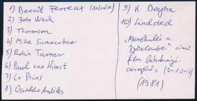 1980 Moszkvai Olimpia Győztesei FDC rajta világhíres landarúgók aláírásaival Ardilles, Deyna, Himst,...