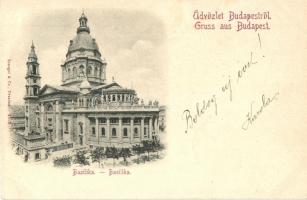 1897 (Vorläufer!) Budapest V. Bazilika (EK)