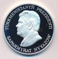 Türkmenisztán 1996. 500M Ag "Golyvás gazella" T:PP
Turkmenistan 1996. 500 Manat Ag "...