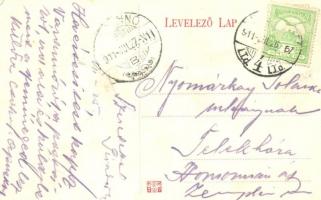 1911 Budapest II. Heszmann Károlyné "Margitpark" kávéháza, belső. Margit körút 1. / cafe i...