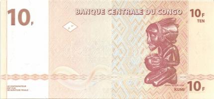 Kongó 2003. 10Fr T:I + Mozambik 1999. 20.000M T:I