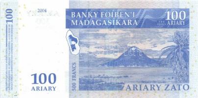 Madagaszkár 1994. 500Fr + 2004. 100A, 500A T:I