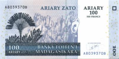 Madagaszkár 1994. 500Fr + 2004. 100A, 500A T:I