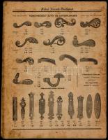 cca 1930 A Kátai vaskereskedés képes árjegyzéke. Külső borító nélkül 32 p