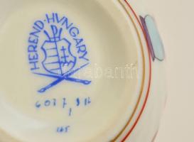 Herendi Shanghai mintás készlet (medál, karkötő, ékszeres dobozka), jelzett, hibátlan, eredeti doboz...