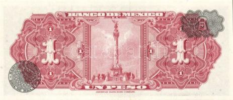 Mexikó 1967-1981. 1P, 5P, 10P (2x), 50P (2x), 100P (2x) klf dátummal T:I Összesen 8db!