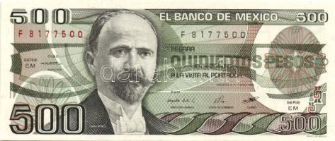 Mexikó 1984-89. 500P, 1000P, 2000P T:I