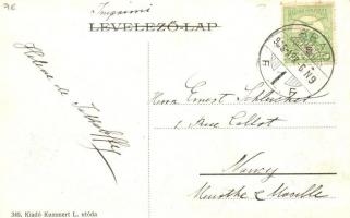 1906 Sopron, Deák tér (apró szakadás / tiny tear)