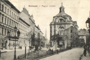 Budapest VII. Izabella utca, Magyar színház, üzletek (EK)
