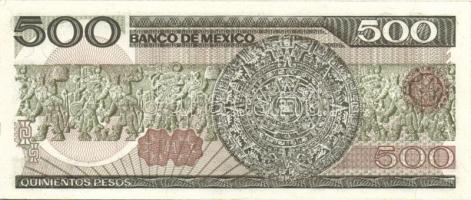 Mexikó 1984-89. 500P, 1000P, 2000P T:I